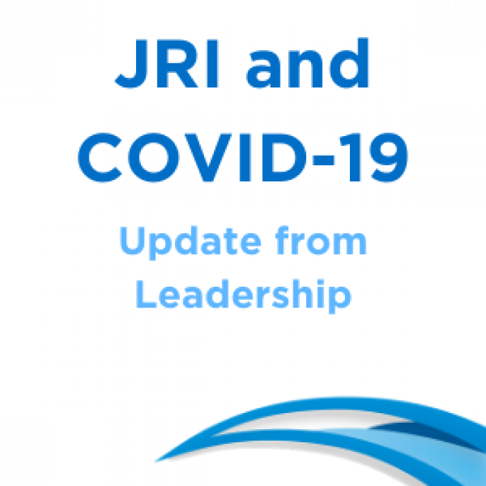 JRI and COVID-19 graphic