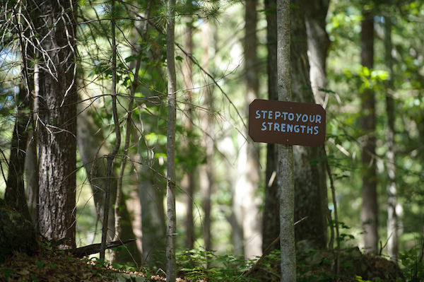 Step to your Strengths Sign