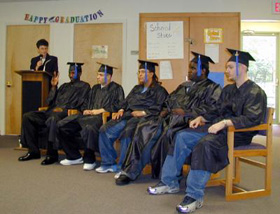 Bay Cove Academy graduates