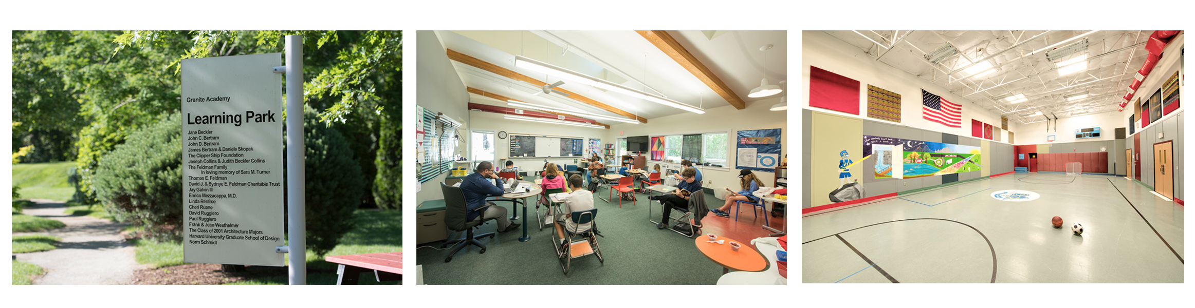 Granite Academy Classrooms, Gym and Learning Park