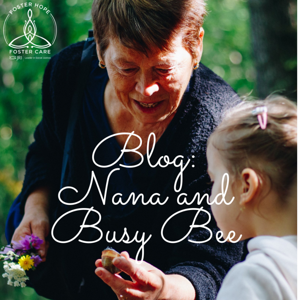 Nana's nurturing nature has planted love in so many little hearts, including Miss Busy Bee.