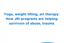  Yoga, weight lifting, art therapy: How JRI programs are helping survivors of abuse, trauma
