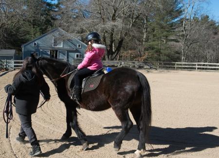 Child on horse