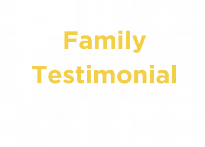 Family Testimonial