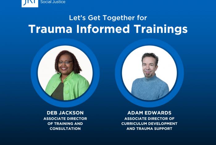 Let's Get Together for Trauma Informed Trainings with Deb Jackson and Adam Edwards