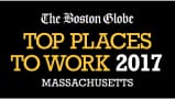 Boston Globe Top Places to Work 2017 Massachusetts logo